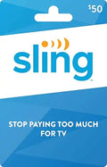 Sling TV Physical Gift Card - $50